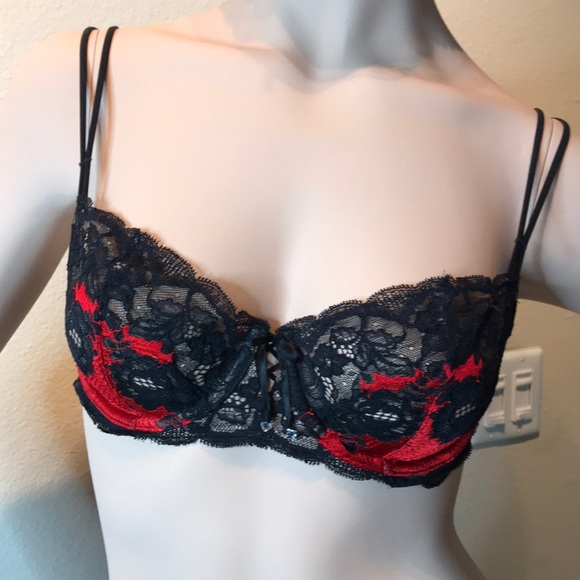 COPY - Sexy Victoria Secret Bra 34C Garter Set S/M - Picture 3 of 8